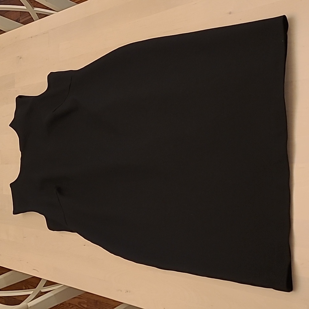 EUC SPANX Black Midi Dress with Built-In Slimming Technology